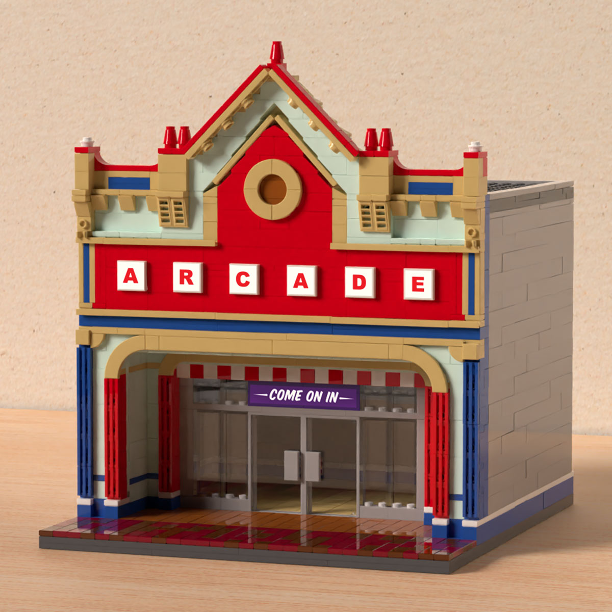 Arcade Modular Building - Custom MOC 2