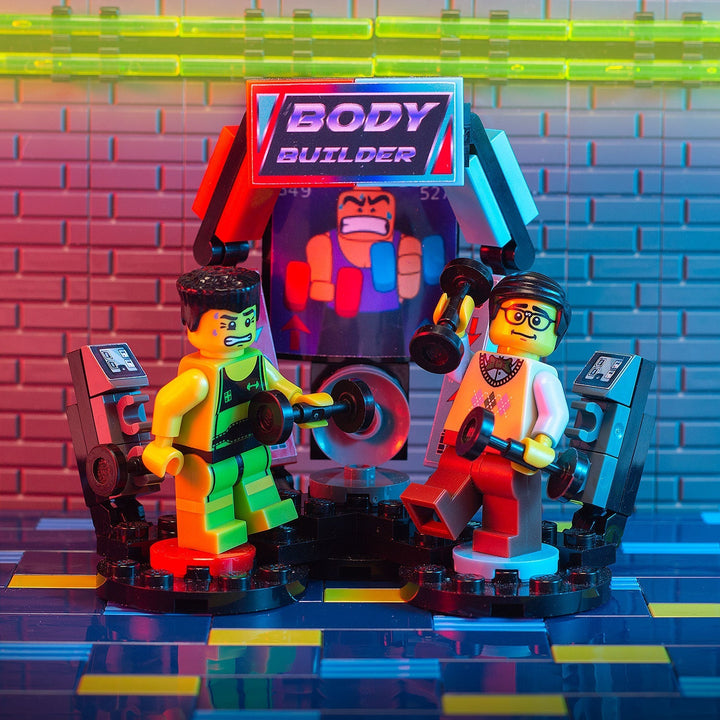 B3 Customs® Body Builder Arcade Game Building Set for Lego 2