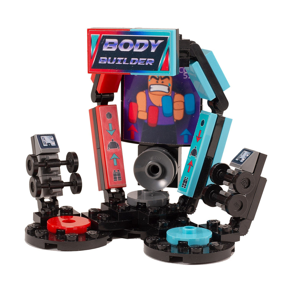 B3 Customs® Body Builder Arcade Game Building Set for Lego