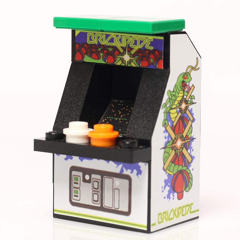Custom Brickipede Arcade Machine made using LEGO parts - B3 Customs 2