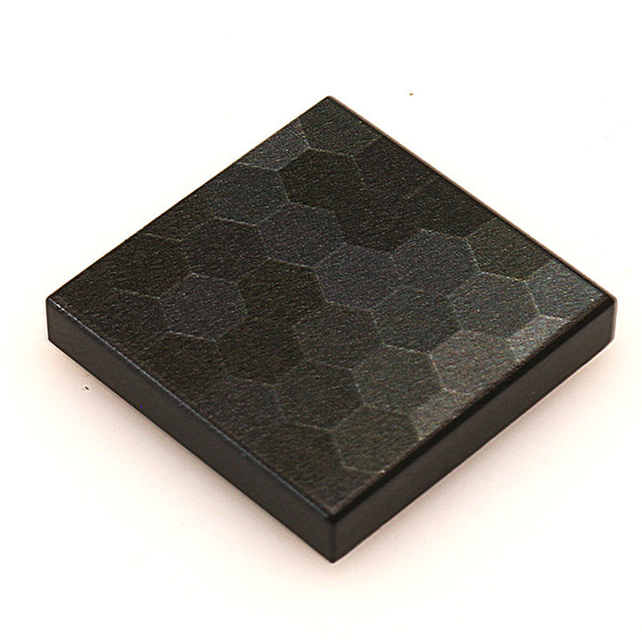 Black Shades HEX Flooring - Custom Printed 2x2 Lego Tile