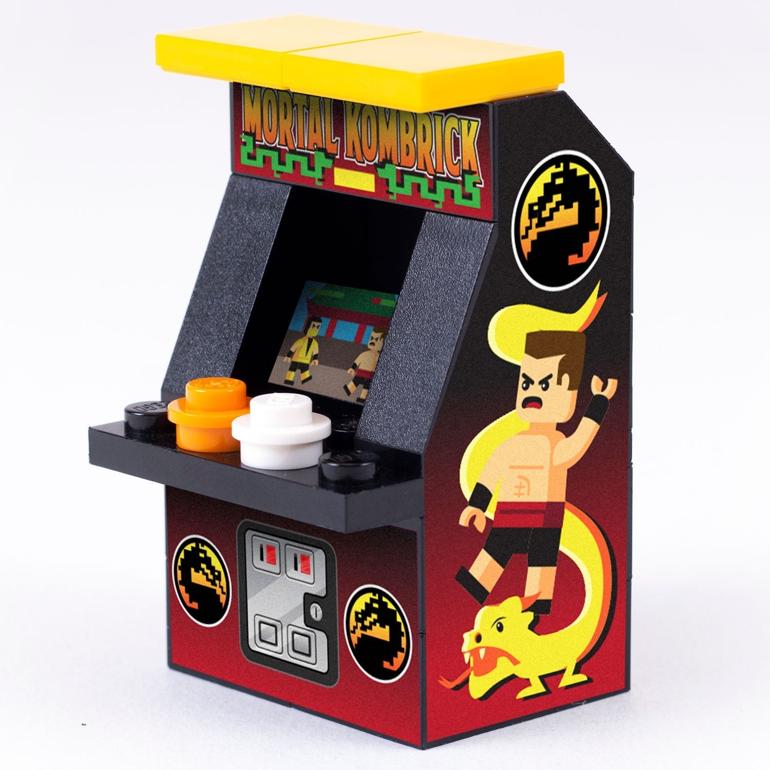 Mortal Kombrick - B3 Customs Arcade Machine made using LEGO parts 2