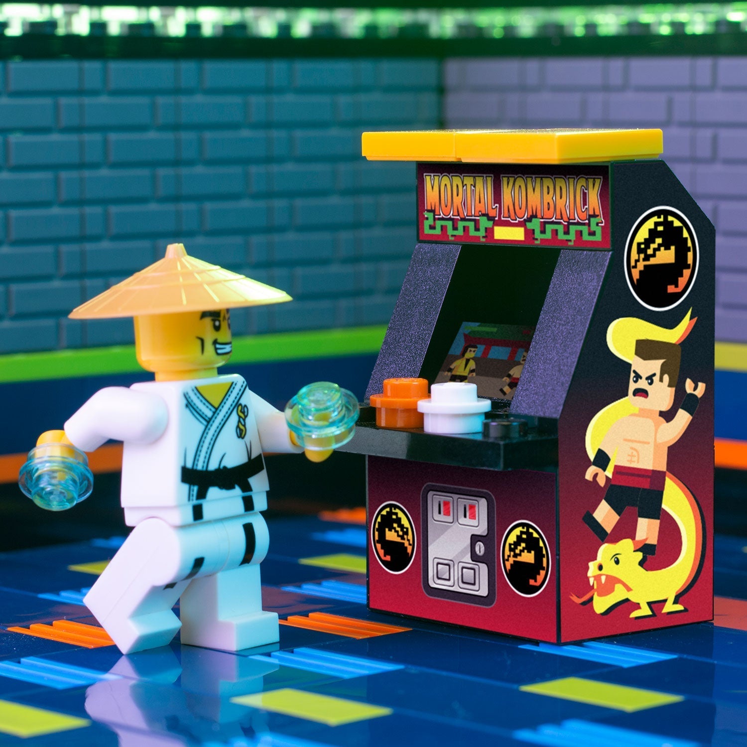 Mortal Kombrick - B3 Customs Arcade Machine made using LEGO parts 3