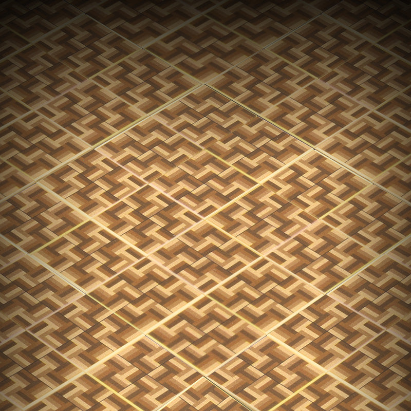 Parquet Flooring (Pack of 20) - B3 Customs Printed 2x2 Tiles 2