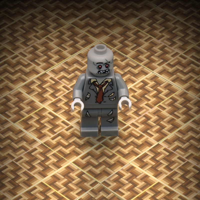 Parquet Flooring - B3 Customs Printed 2x2 Lego Tile 3