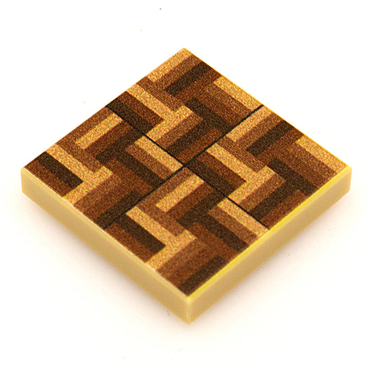Parquet Flooring - B3 Customs Printed 2x2 Lego Tile
