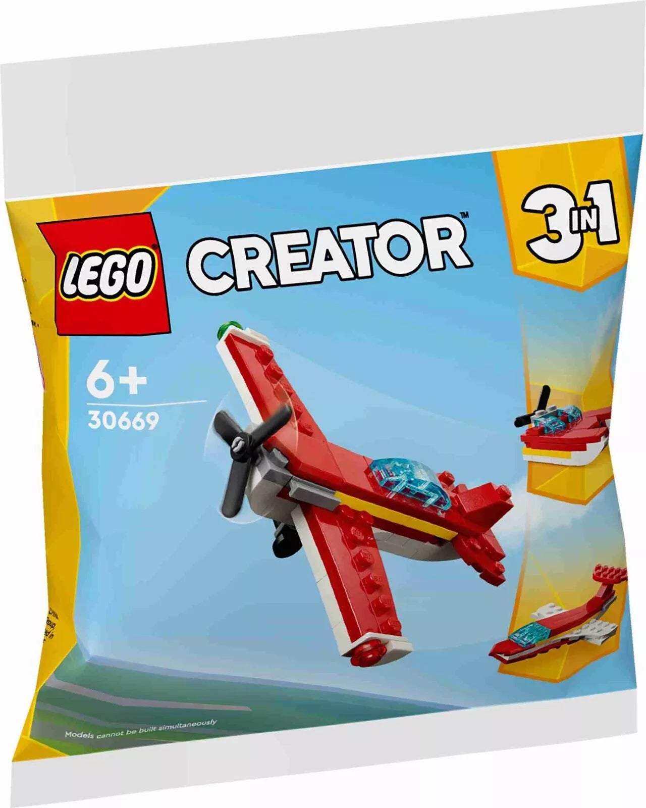 LEGO 30669 Creator Iconic Red Plane