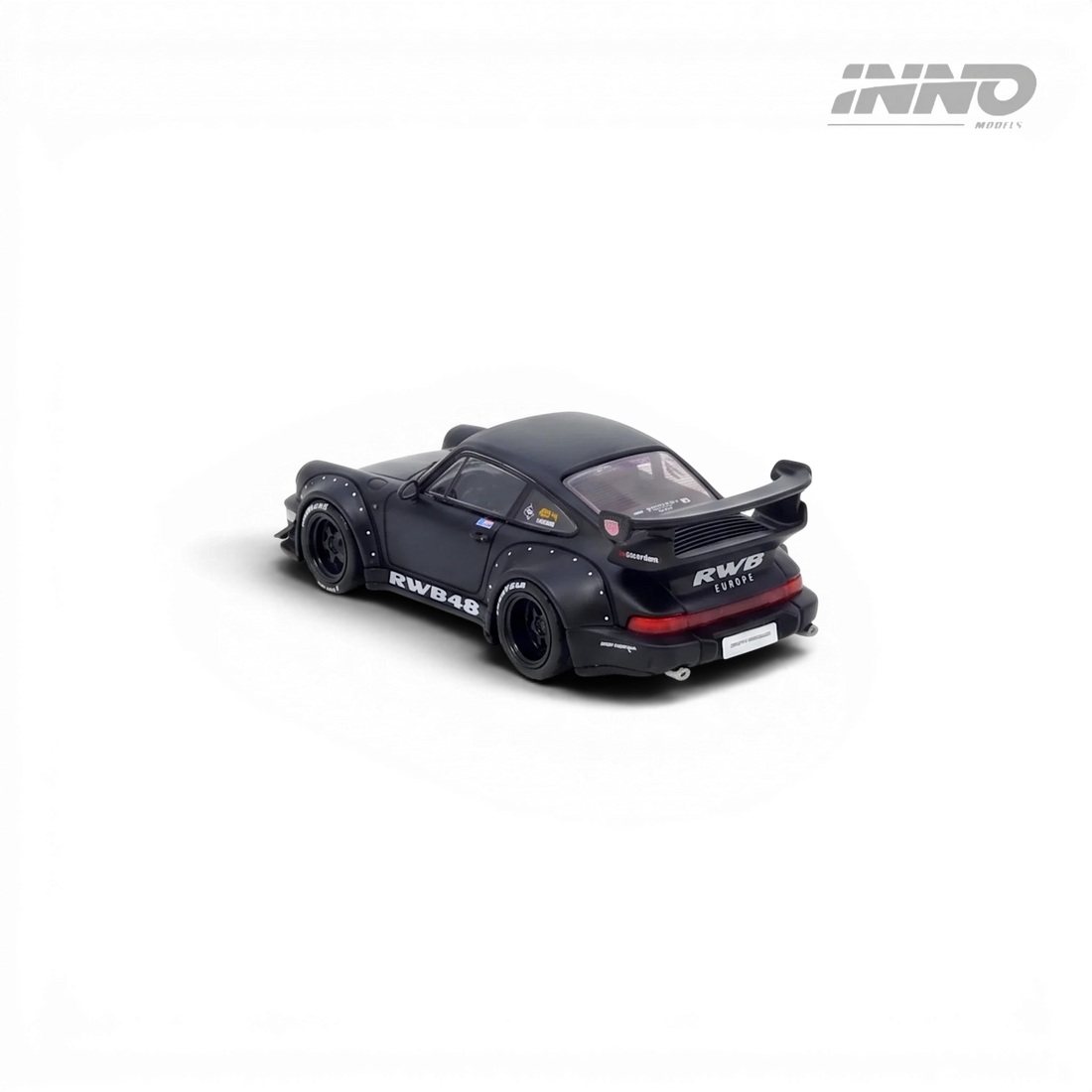 INNO64 RWB 964 Darth Vader Black Matt 1:64 6