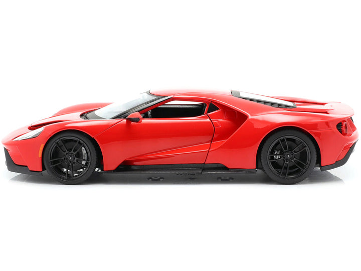 Ford 2017 GT Red with Black Wheels "Special Edition" 1/18 Diecast Model Car by Maisto 2