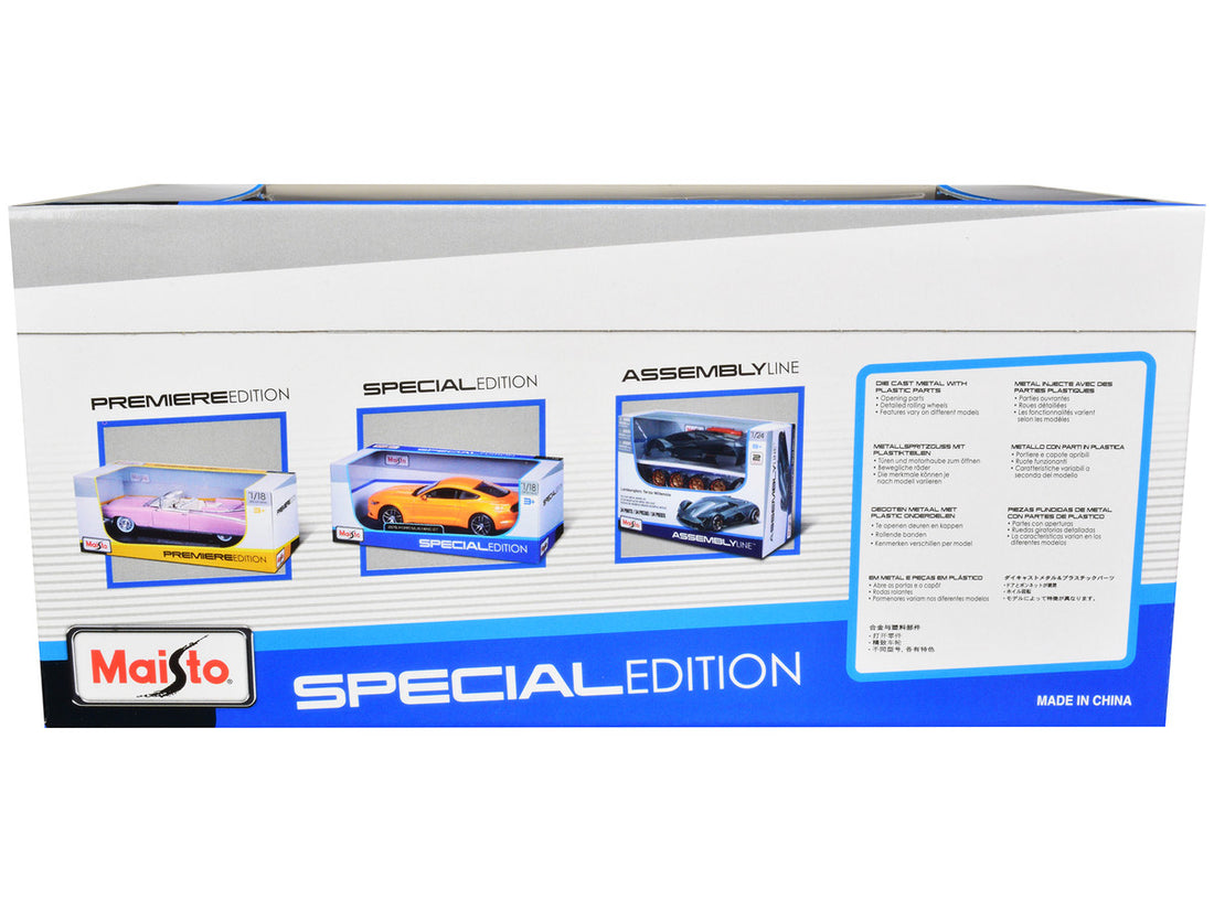 2022 Porsche 911 GT3 Blue "Special Edition" 1/18 Diecast Model Car by Maisto-1