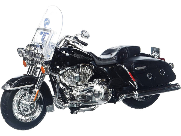 2013 Harley Davidson FLHRC Road King Classic Black 1/12 Diecast Motorcycle Model by Maisto-1