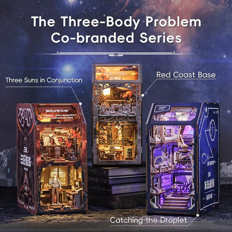 Book Nook Wizardi Miniature - Suns in Conjunction Roombox Kit-1