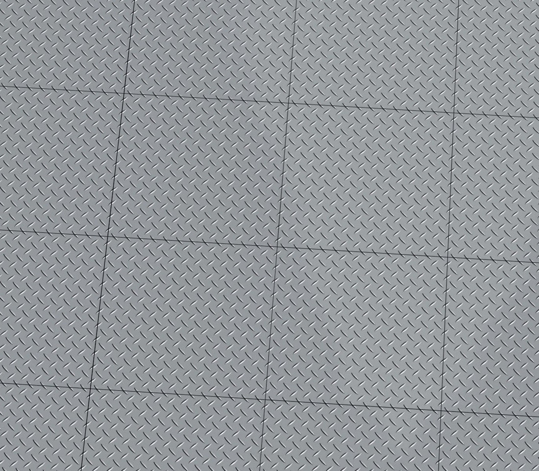 Industrial (Metal) Flooring 6x6 Tilesmade with LEGO parts - Pack of 10 3