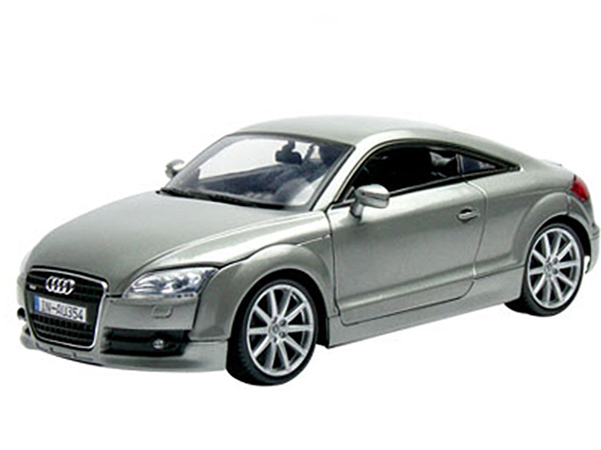 2007 Audi TT Coupe Grey 1/18 Diecast Car Model by Motormax