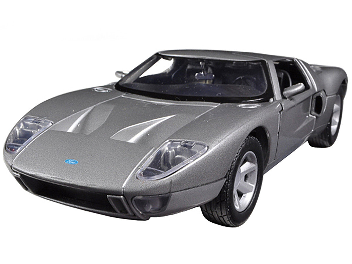 Ford GT Silver 1/24 Diecast Car Model by Motormax 2