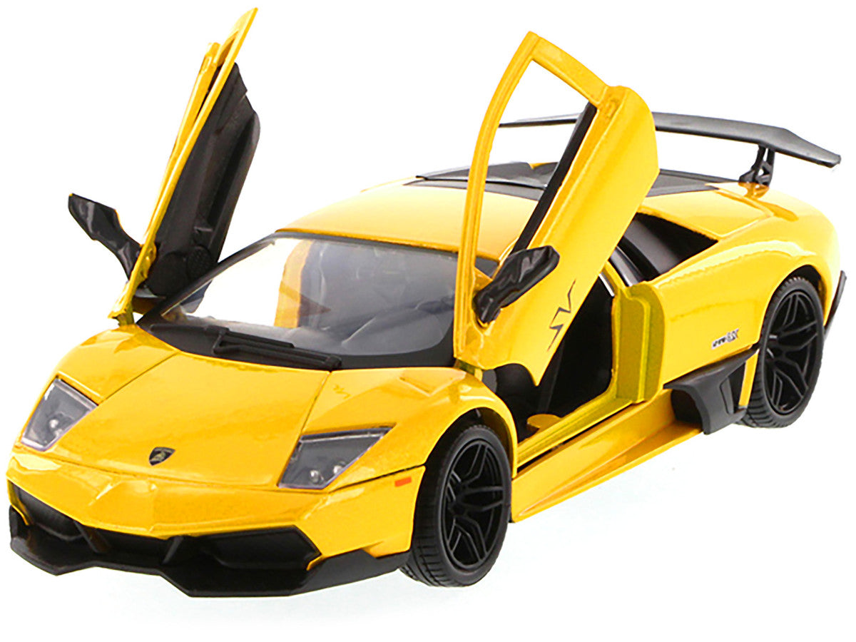 Lamborghini Murcielago LP 670 4 SV Yellow 1/24 Diecast Model Car by Motormax-1