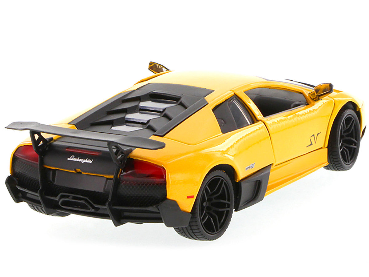Lamborghini Murcielago LP 670 4 SV Yellow 1/24 Diecast Model Car by Motormax-2