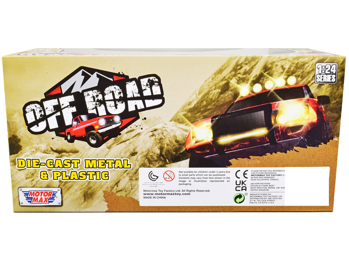 2017 Ford F-150 Raptor Off-Road Pickup Truck Cream 1/27 Diecast Model Car by Motormax-1