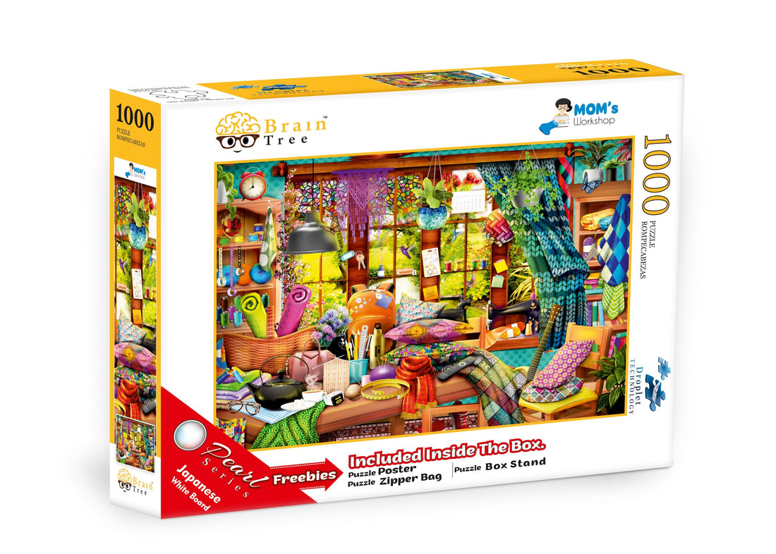 Mom'S Workshop Jigsaw Puzzles 1000 Piece-1