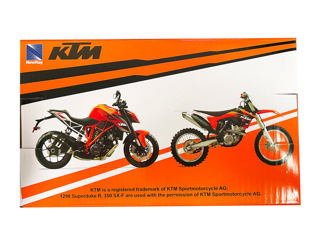 KTM 300 EXC-TPI Enduro Dirt Bike Motorcycle Orange 1/12 Diecast Model by New Ray-1