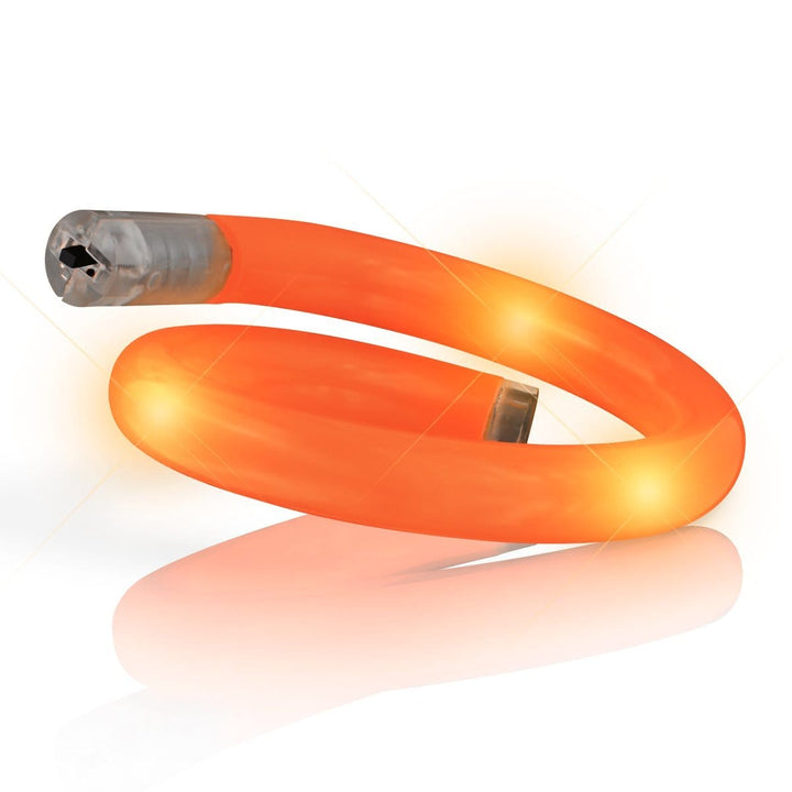 Light Up Tube Bracelet Orange-0