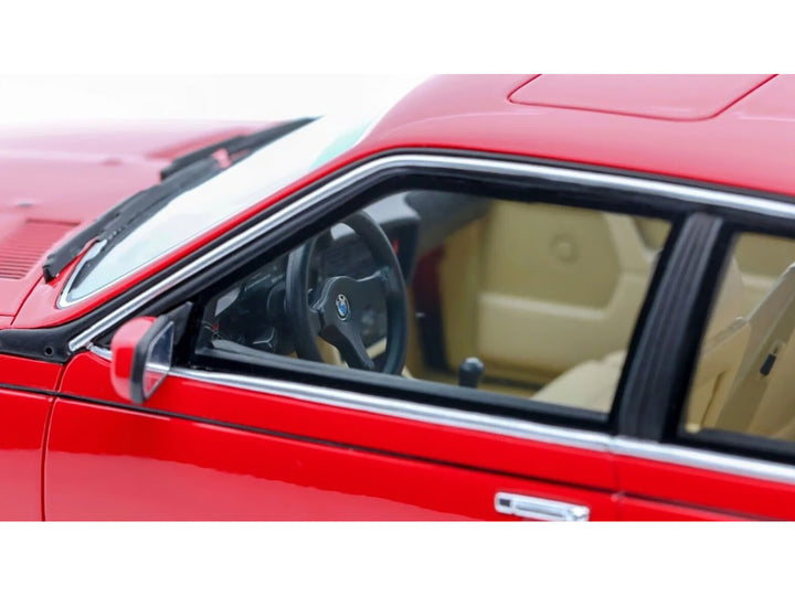 1986 BMW E24 M6 Henna Red Limited Edition to 3000 pieces Worldwide 1/18 Model Car by Otto Mobile-1