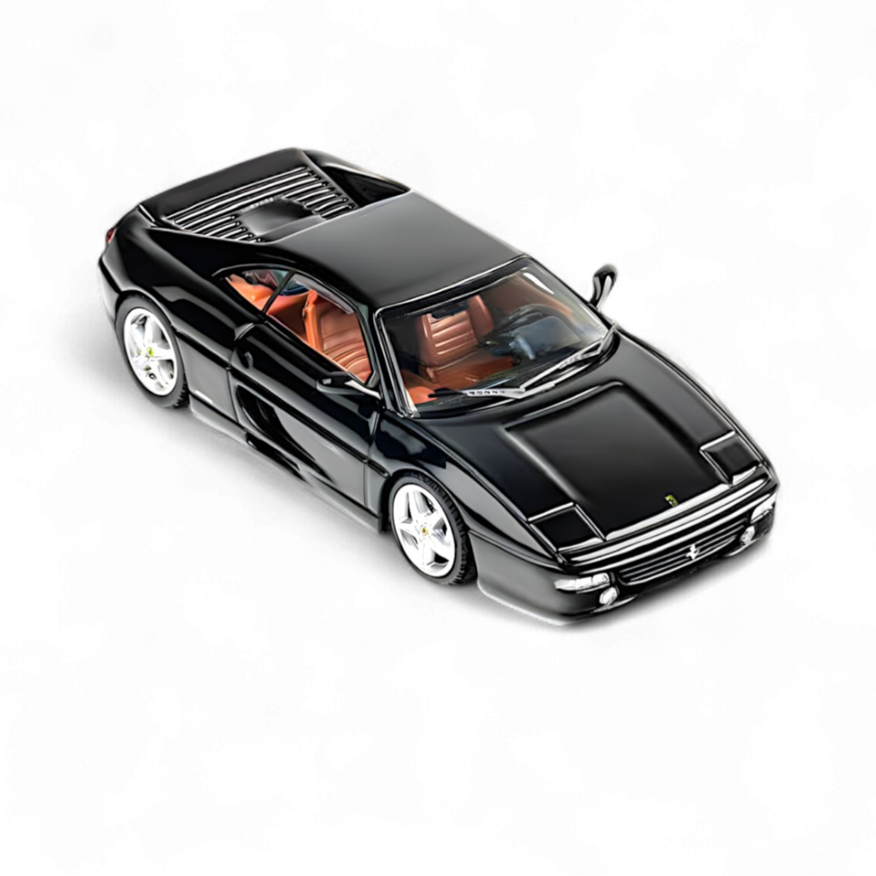Ferrari F355 challenge Diecast Model in Black 1:64 by TPC 2