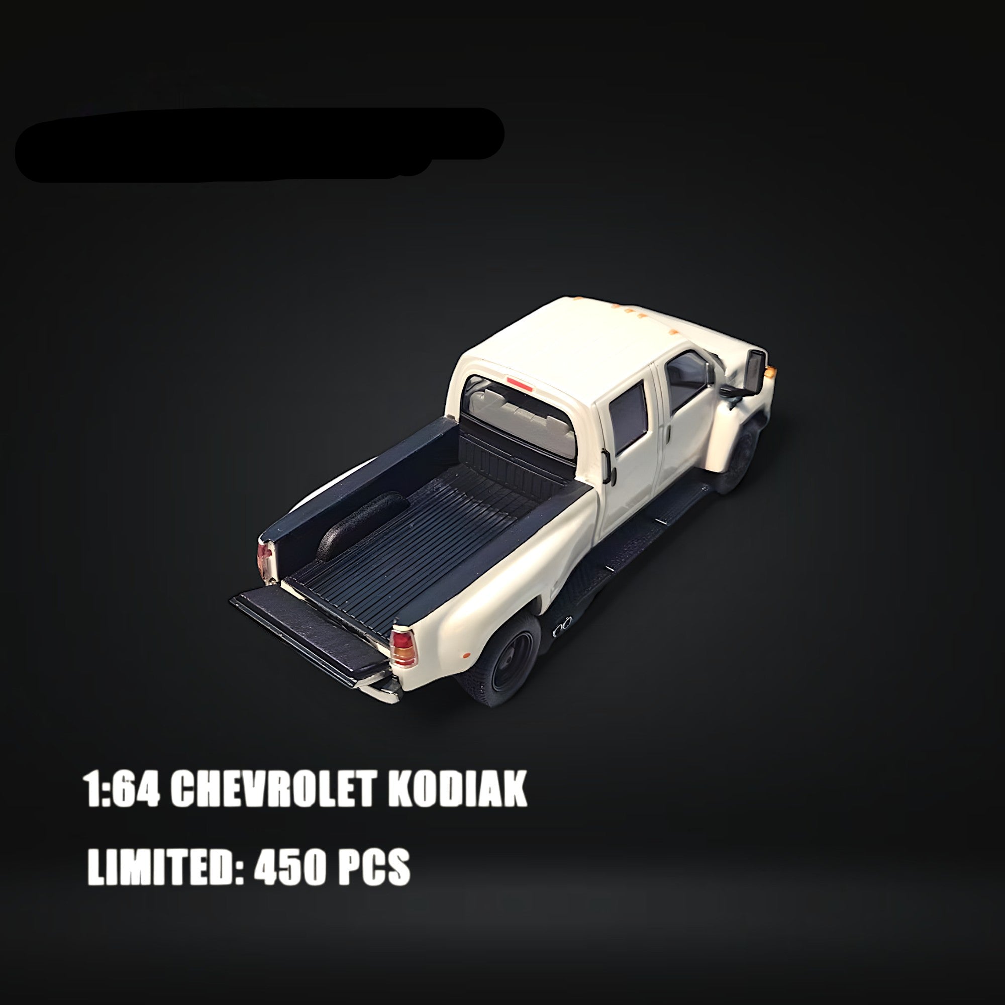 Chevrolet KODIAK Pickup White 1:64 - Limited to 450 Pcs by GOC 2