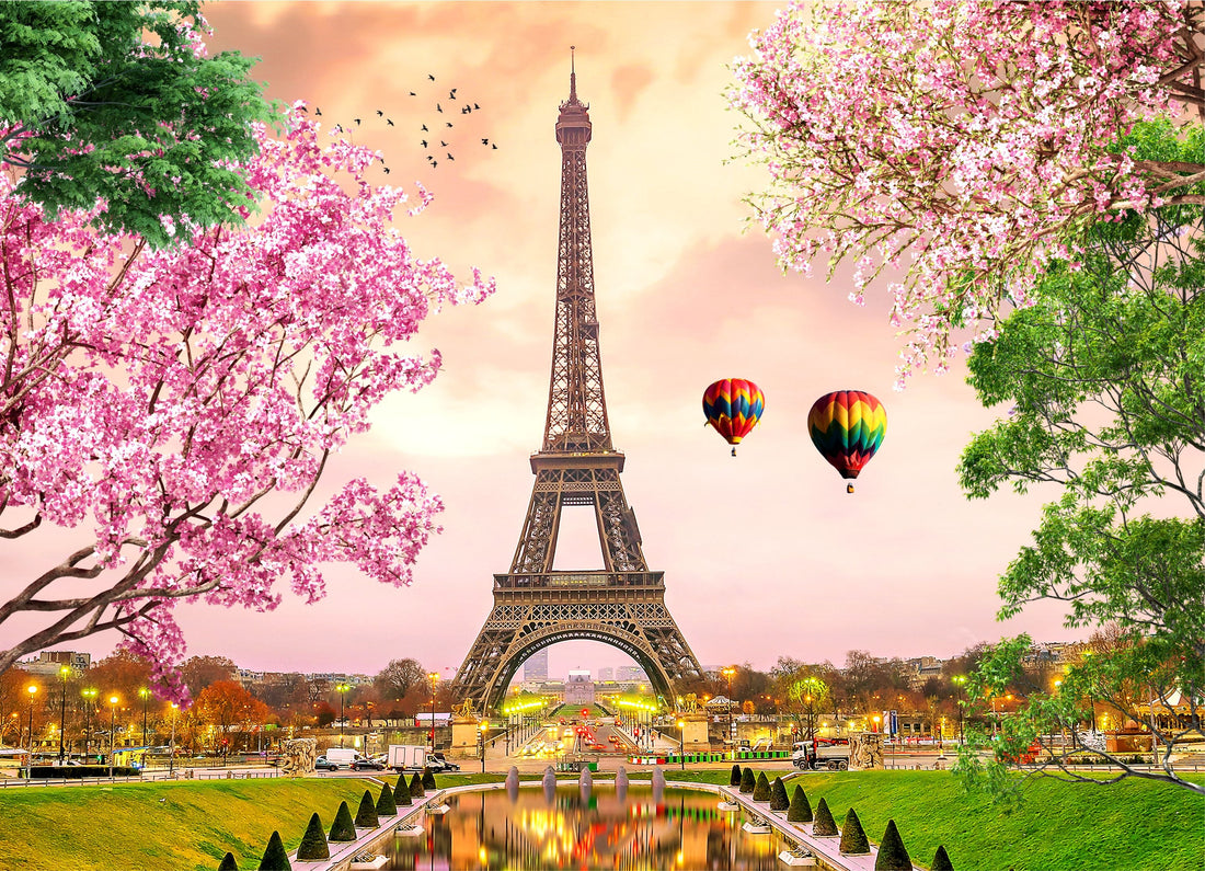 Paris Jigsaw Puzzles 1000 Piece-0