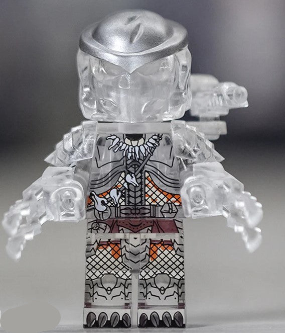 Predator Transparent Custom Minifig for Lego
