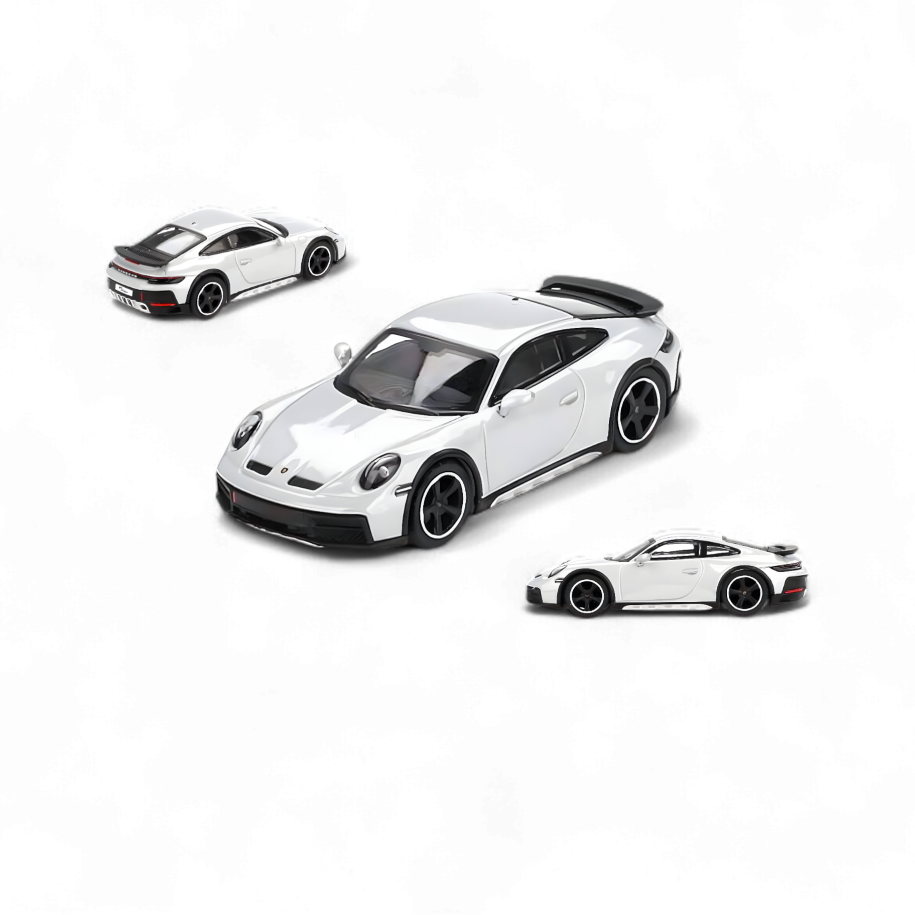 Porsche 911 Dakar Ice Gray Metallic #891 1:64 by Mini-GT