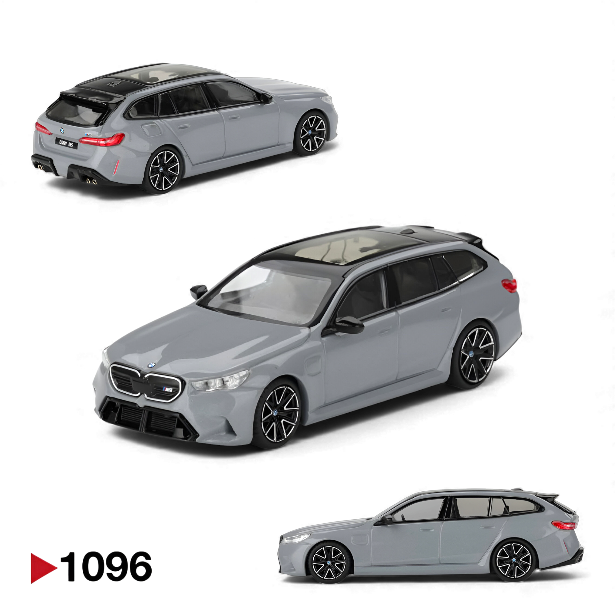 BMW M5 Touring Brooklyn Grey Metallic 1:64 by Mini GT 