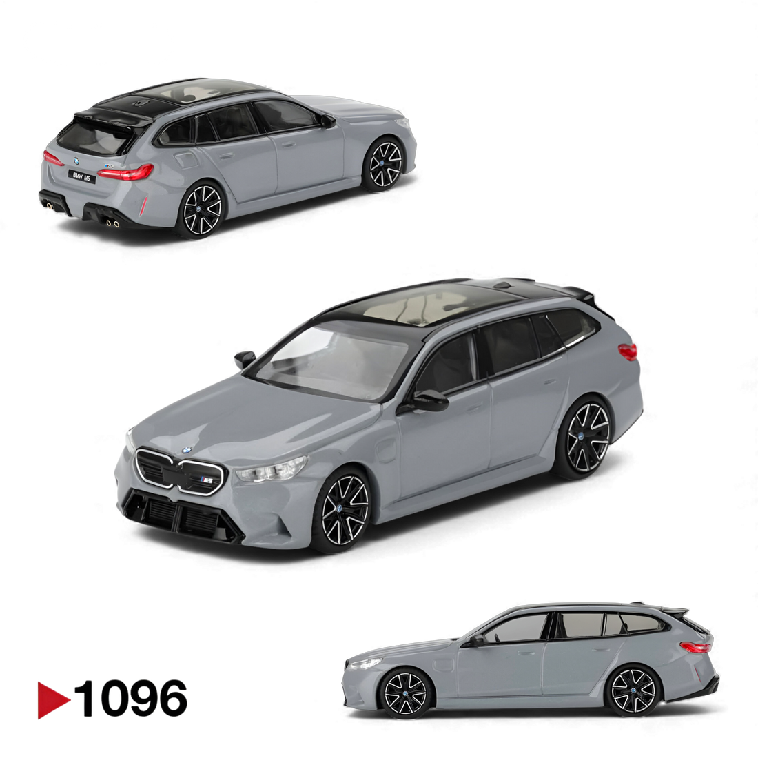 BMW M5 Touring Brooklyn Grey Metallic 1:64 by Mini GT 