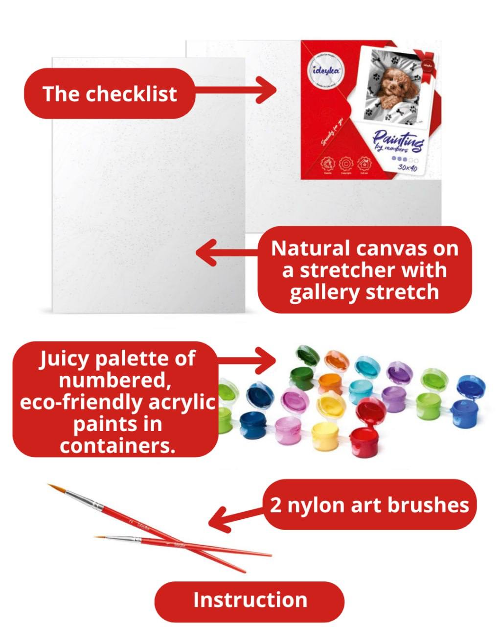 Painting by Numbers kit Underwater inhabitants KHO6503 2