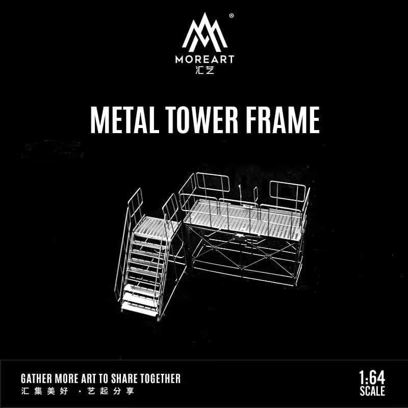 Metal Tower Frame Diorama Accessory 1:64 Scale by MoreArt