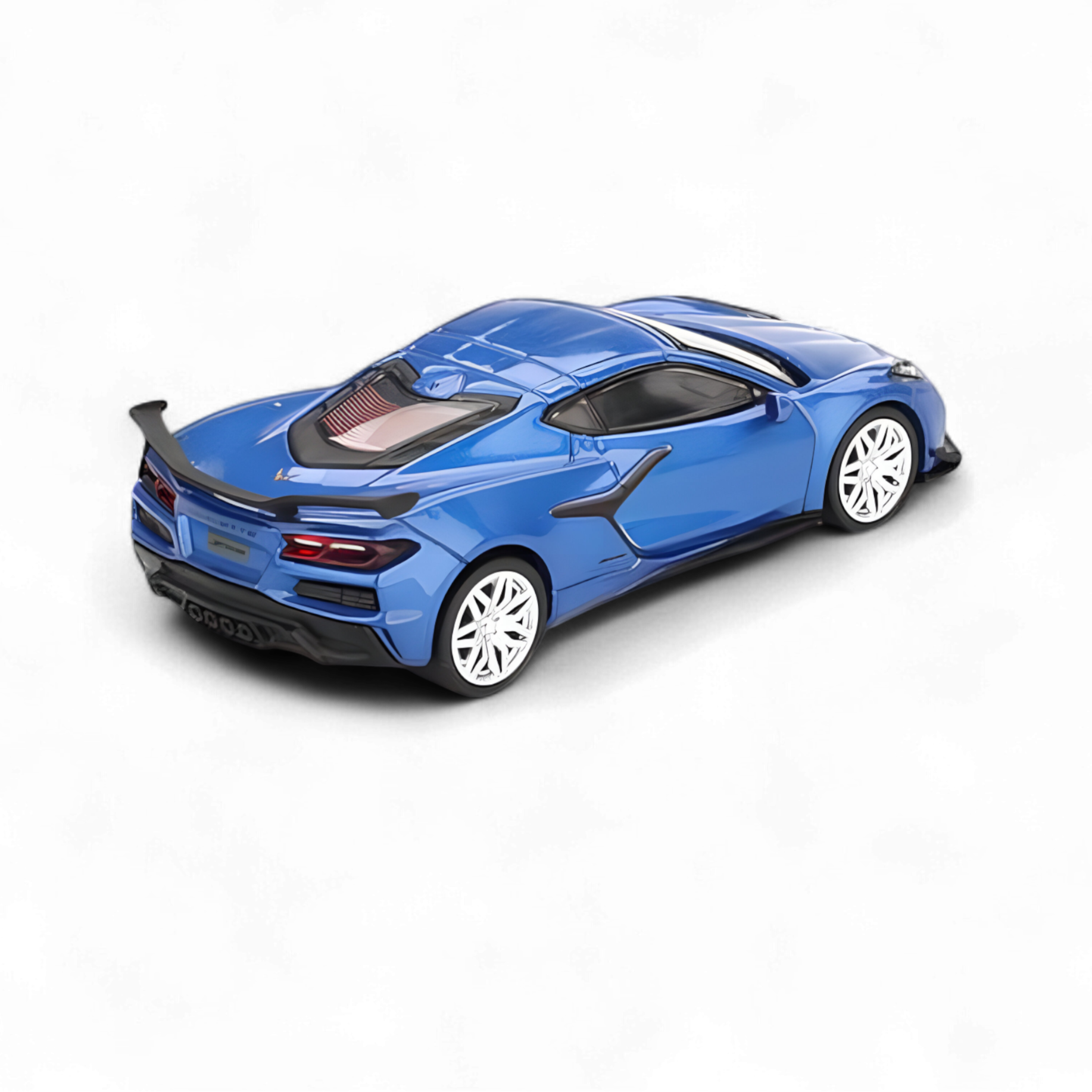 Chevrolet Corvette Z06 2023 Elkhart Lake Blue Metallic #892 1:64 by Mini-GT  2