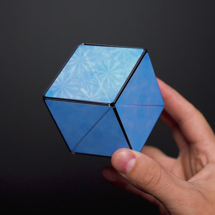 Shashibo Holographic Series - Puzzle cube. Best games of 2023. Vapor design cube.