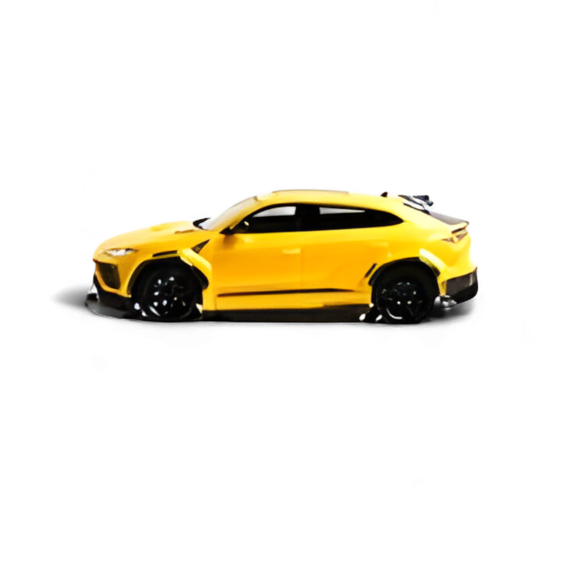 Lamborghini Urus LBWK Giallo Auge Yellow Resin 1:64 by Flame 2