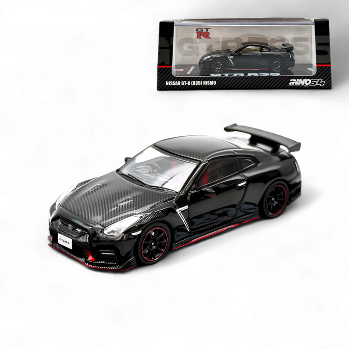 Inno64 Nissan GT-R R35 NISMO Black 1:64