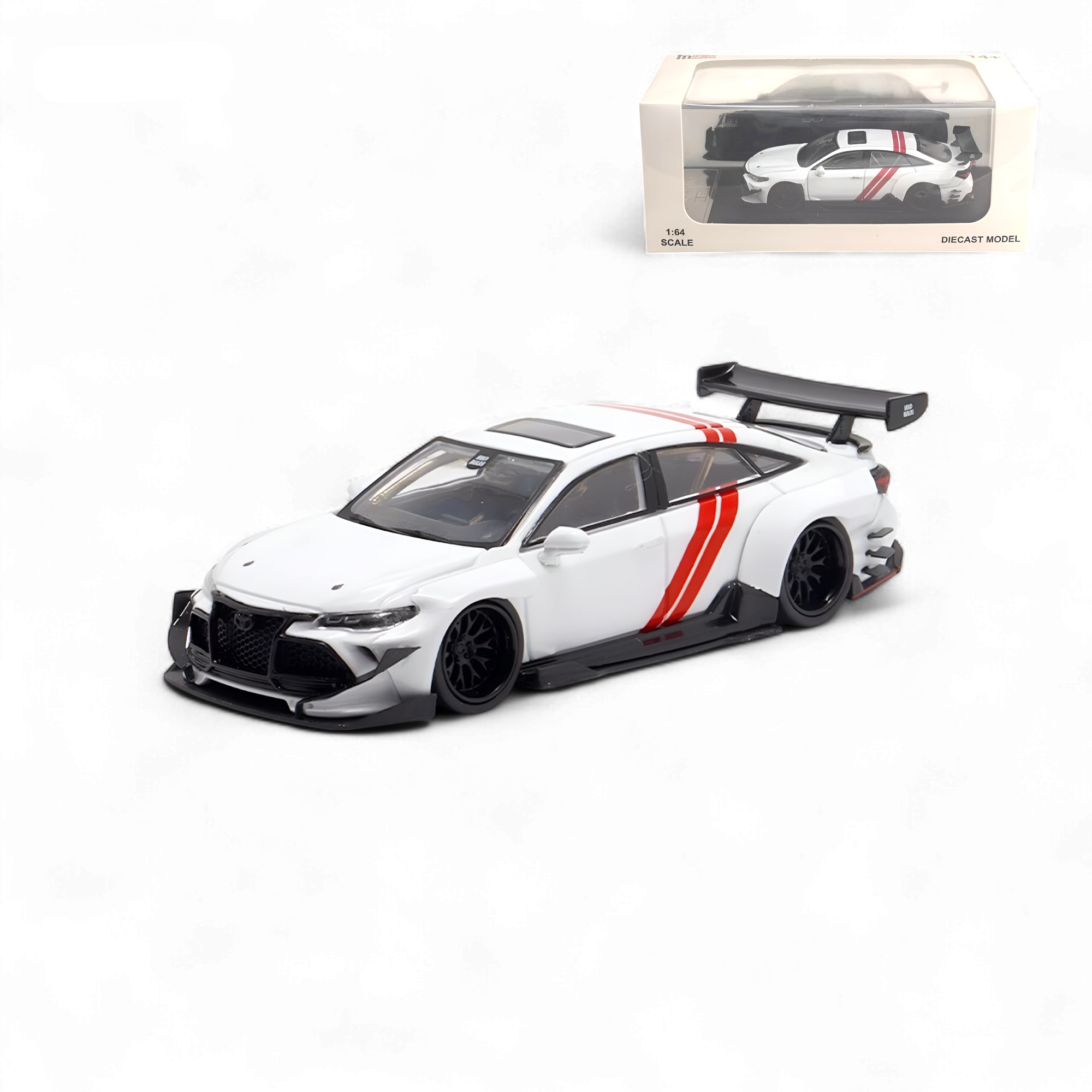 Toyota Avalon Modified Concept - White Livery 1:64 by LMF