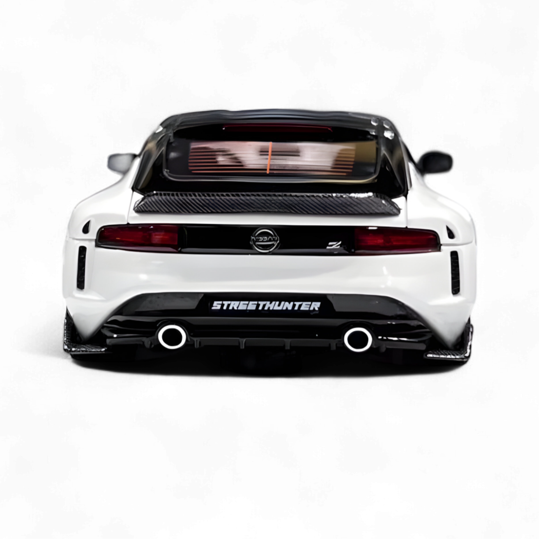 Nissan 400Z White Limited to 499 Units 1:64 Resin Model by Error404 5