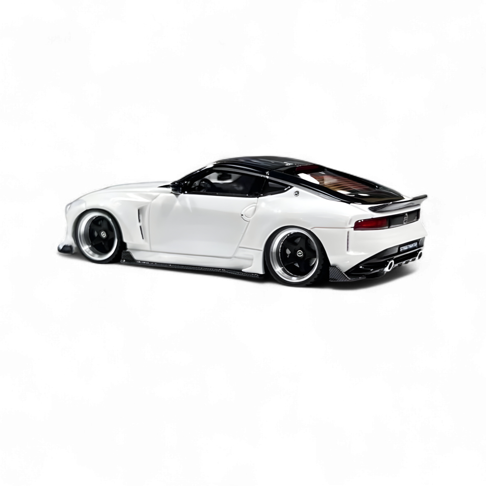 Nissan 400Z White Limited to 499 Units 1:64 Resin Model by Error404 7