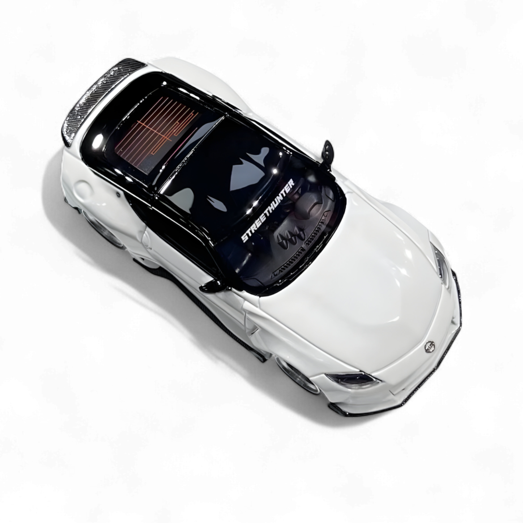 Nissan 400Z White Limited to 499 Units 1:64 Resin Model by Error404 9