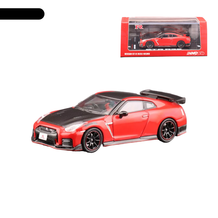 NISSAN GT-R (R35) NISMO Red 1:64 by Inno64