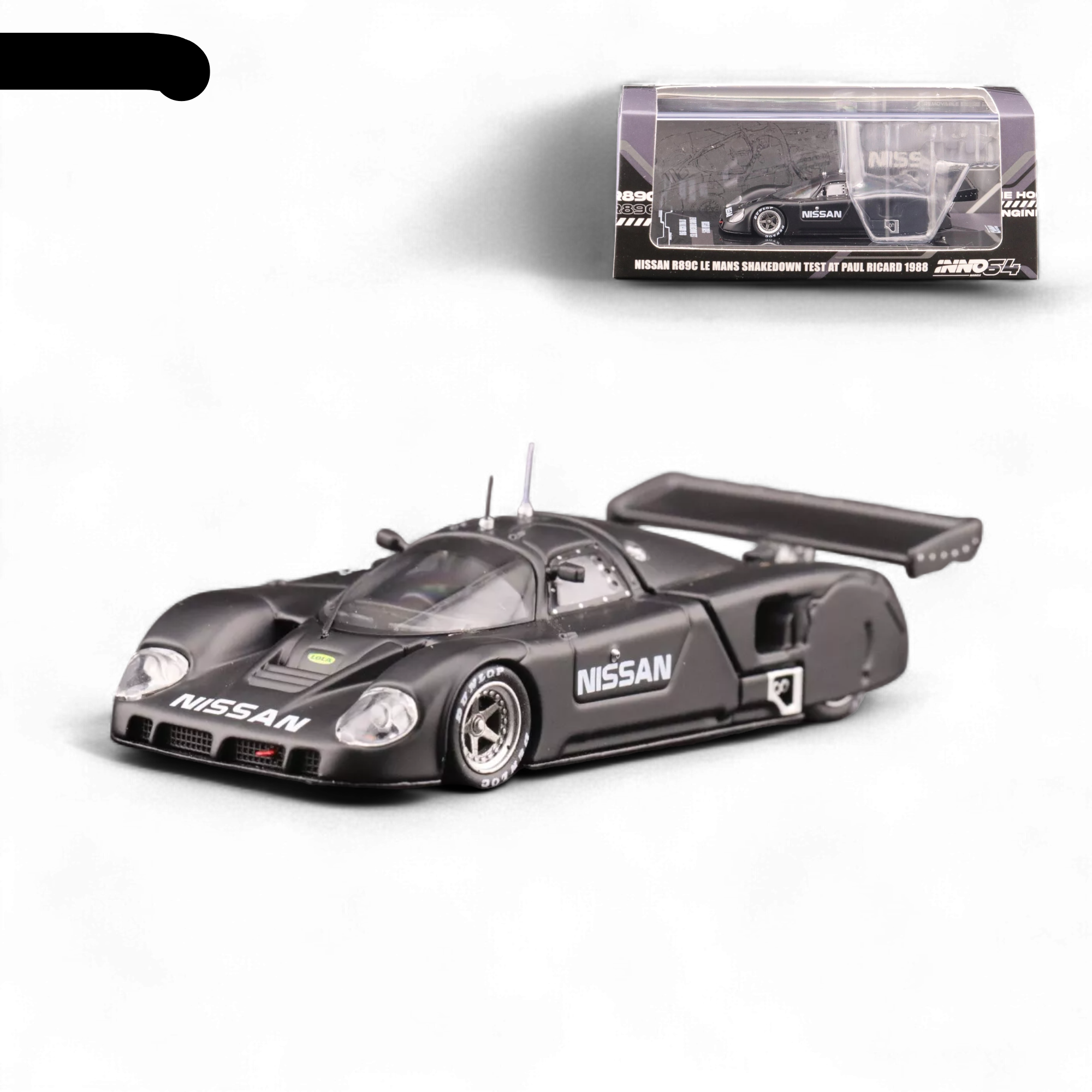 NISSAN R89C LE MANS SHAKEDOWN TEST AT PAUL RICARD 1988 1:64 by Inno64 