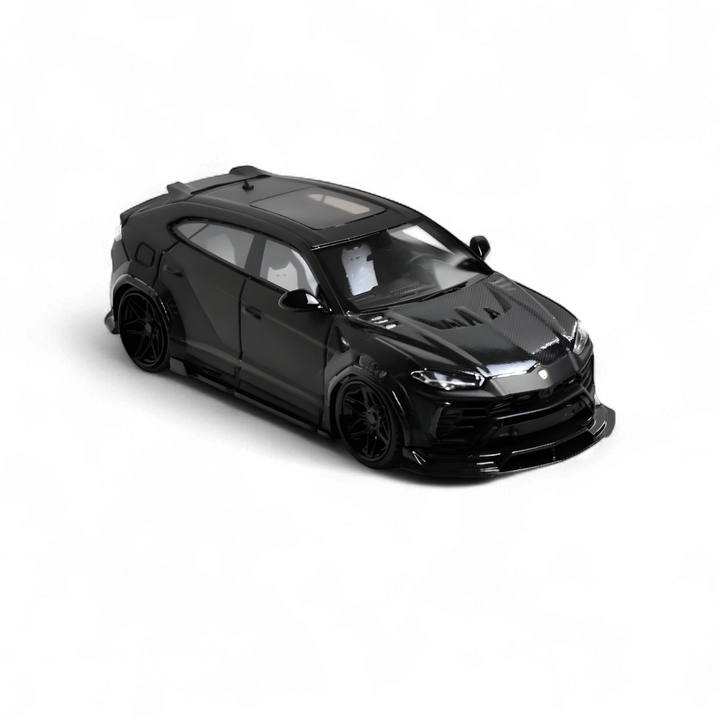 Lamborghini Urus LBWK Matte Black Resin 1:64 by Flame