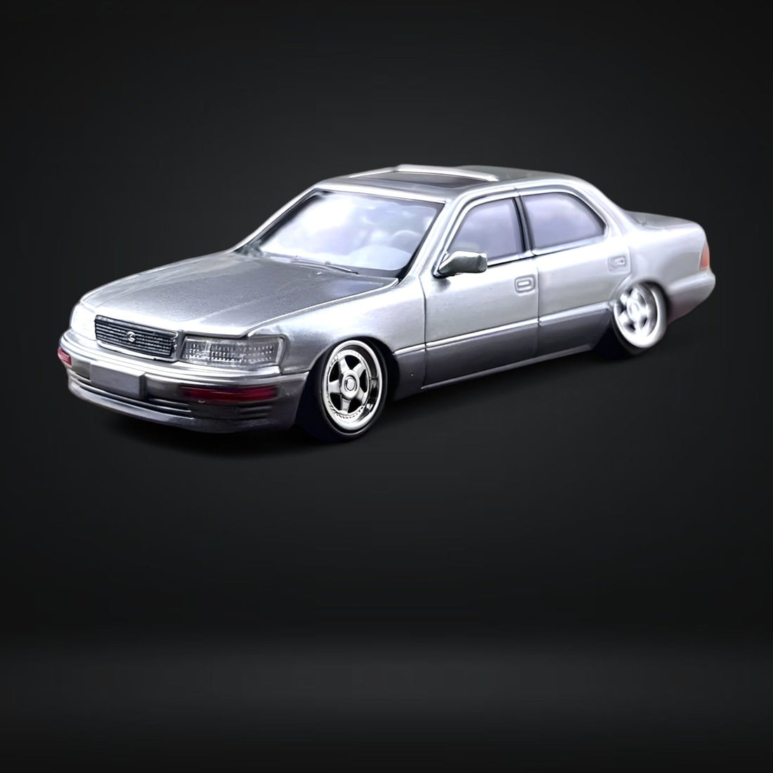 Lexus LS400 - Silver/Gray Double Stanced 1:64 by Fine Works64 3