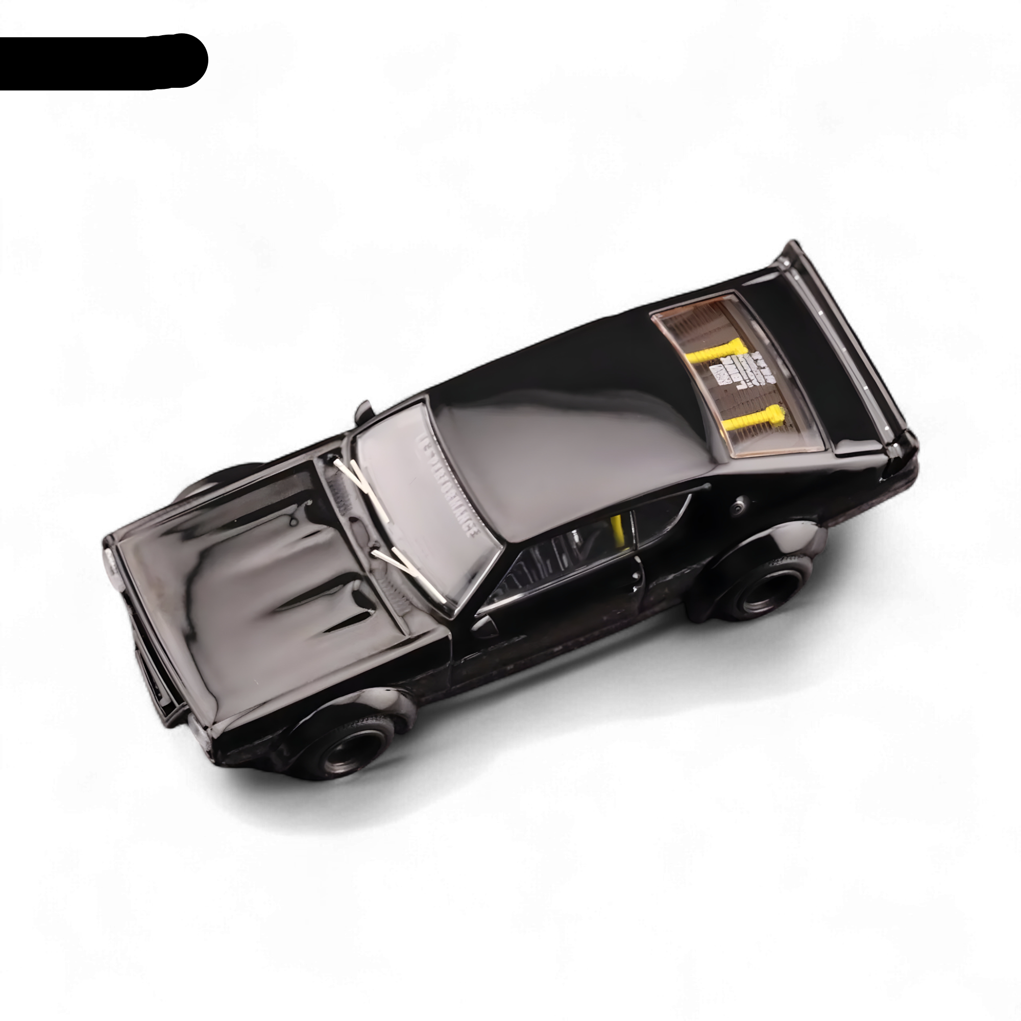 Nissan Skyline 2000 GT-R KPGC110 KENMERI Black 1:64 by Inno64 4