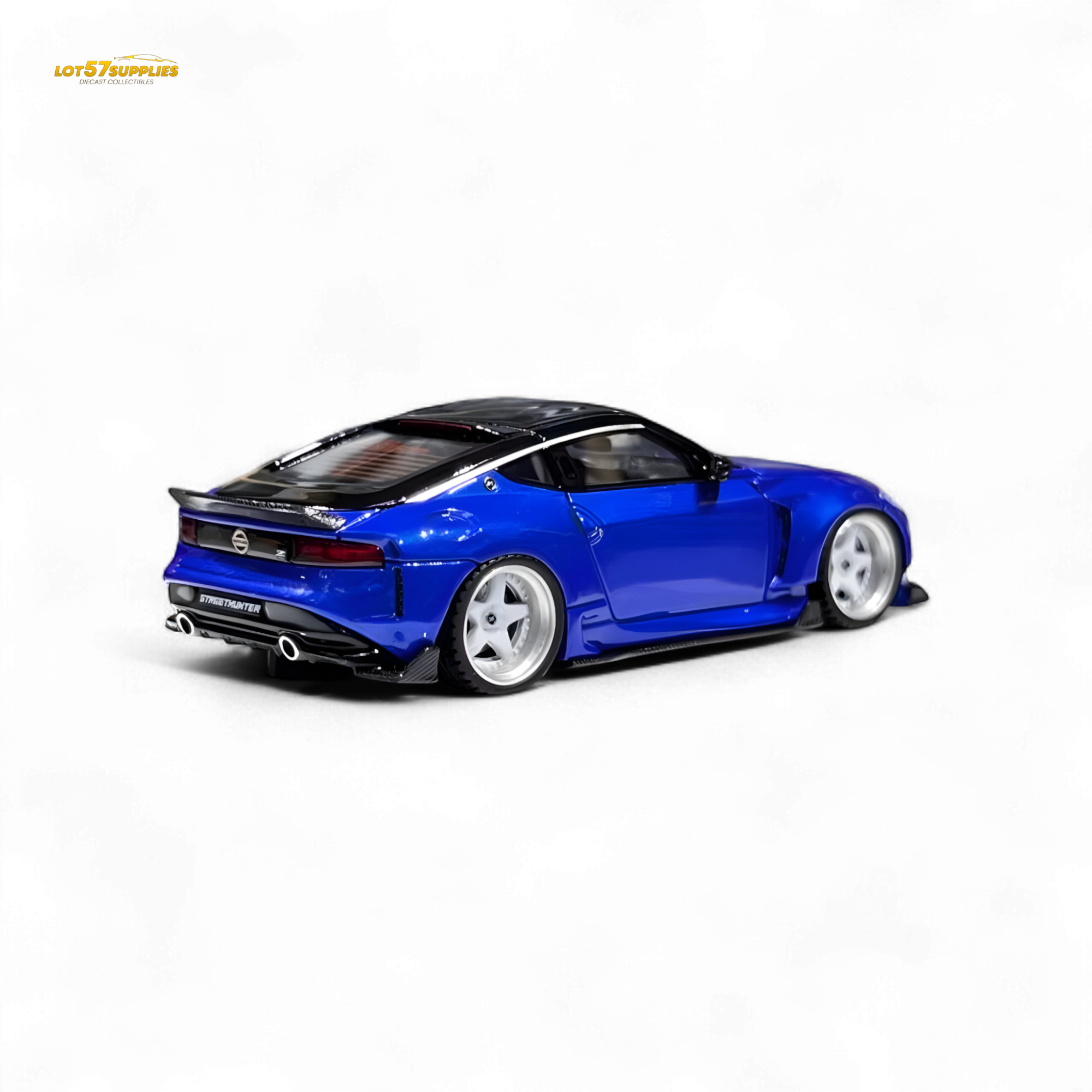 Nissan 400Z Candy blue Limited to 499 Units 1:64 Resin Model by Error404