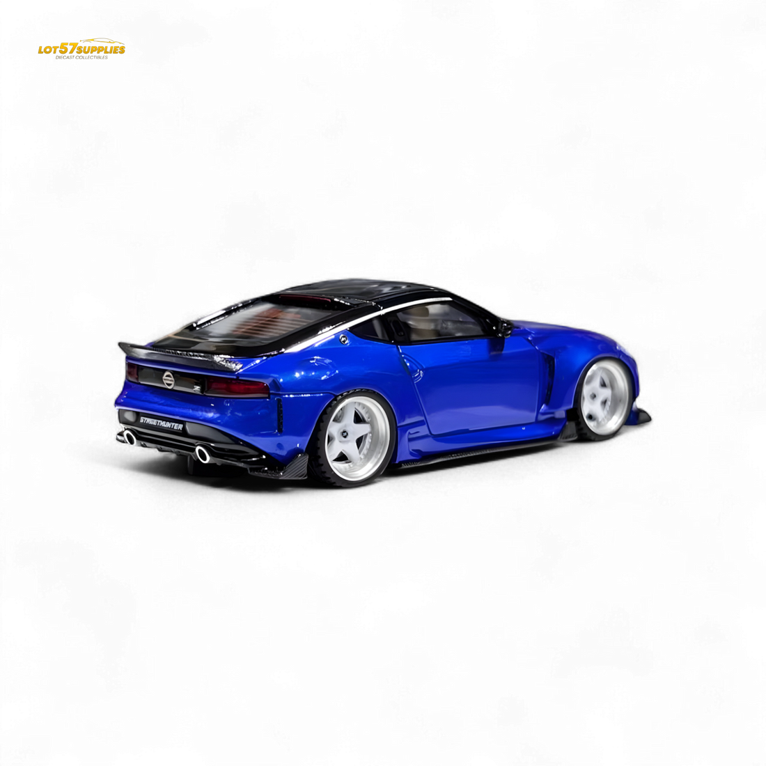 Nissan 400Z Candy blue Limited to 499 Units 1:64 Resin Model by Error404